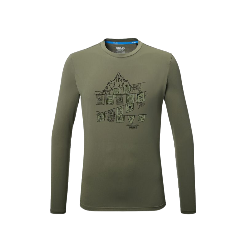, Tee shirt manches longues Seneca UV homme Millet, MILLET, Croque Montagne