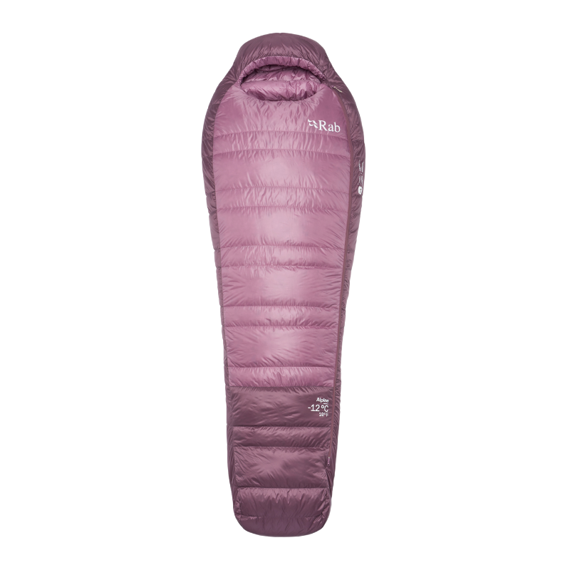 , Sac de couchage Alpine -12°C Regular femme Rab, RAB, Croque Montagne