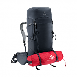 , Sac à dos de trekking Air Contact Core 50L + 10L Deuter, DEUTER, Croque Montagne
