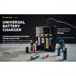 , Chargeur universel Uni C4 Type C Armytek, ARMYTEK, Croque Montagne