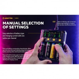 , Chargeur universel Uni C4 Type C Armytek, ARMYTEK, Croque Montagne