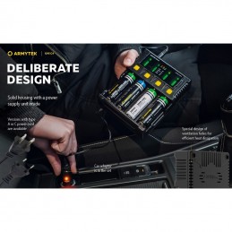 , Chargeur universel Uni C4 Type C Armytek, ARMYTEK, Croque Montagne