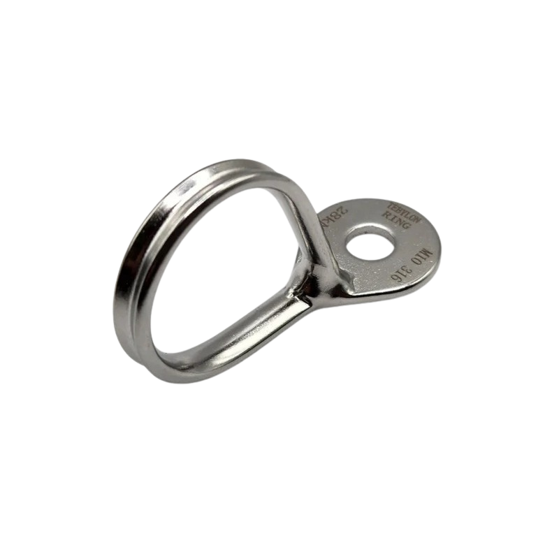 , Plaquette Ring Hanger D10 inox Tebylon, TEBYLON, Croque Montagne