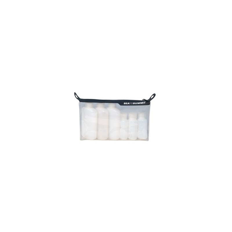 Sac transparent Clear ziptop pouch avion Sea to SummitSEA TO SUMMITCroque Montagne