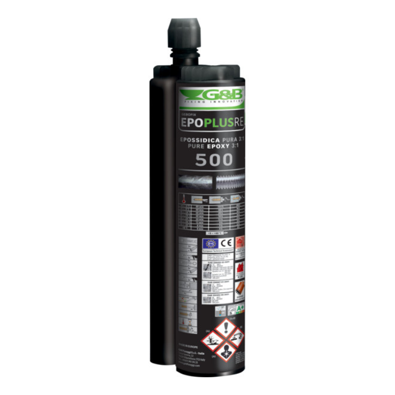 , Cartouche de résine époxy en 500 ml GEBOFIX EPO PLUS RE 3:1, , Croque Montagne