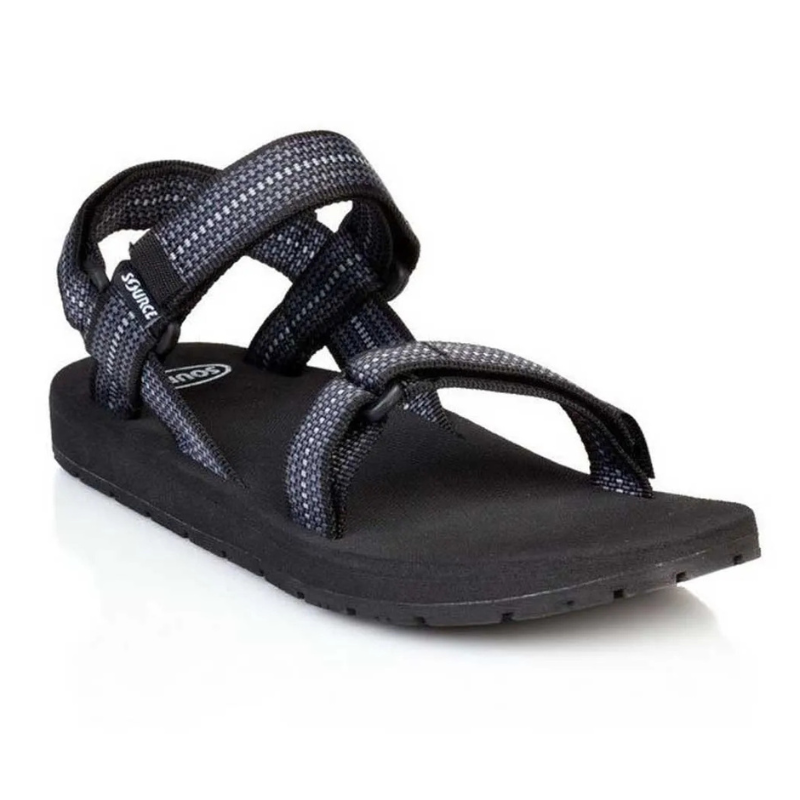 , Sandales de randonnée Classic Chess Black homme Source, SOURCE - VAGABOND, Croque Montagne