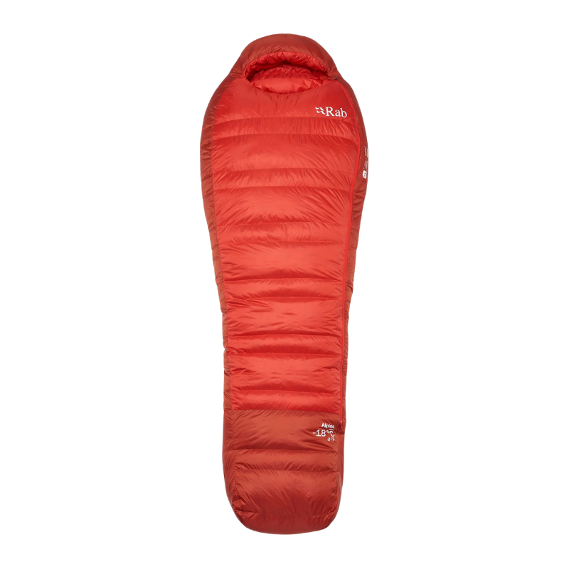 , Sac de couchage en duvet Alpine -18°C Regular Rab, RAB, Croque Montagne