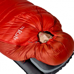 , Sac de couchage en duvet Alpine -18°C Regular Rab, RAB, Croque Montagne