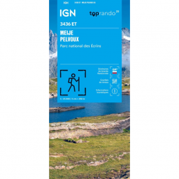 Carte IGN 3436ET Meije...