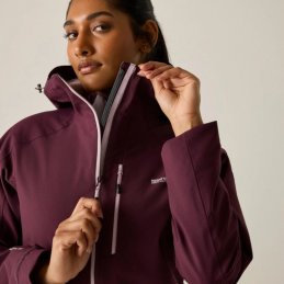 , Veste imperméable Birchdale II femme Regatta, REGATTA, Croque Montagne
