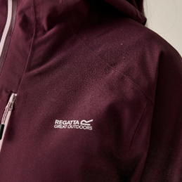 , Veste imperméable Birchdale II femme Regatta, REGATTA, Croque Montagne
