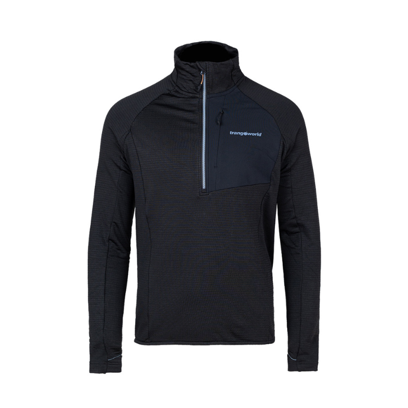 , Pull demi zip Vernaz homme Trangoworld, TRANGOWORLD, Croque Montagne