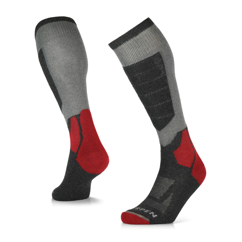 , Chaussettes de ski Wool Ski Midweight Lorpen, LORPEN, Croque Montagne