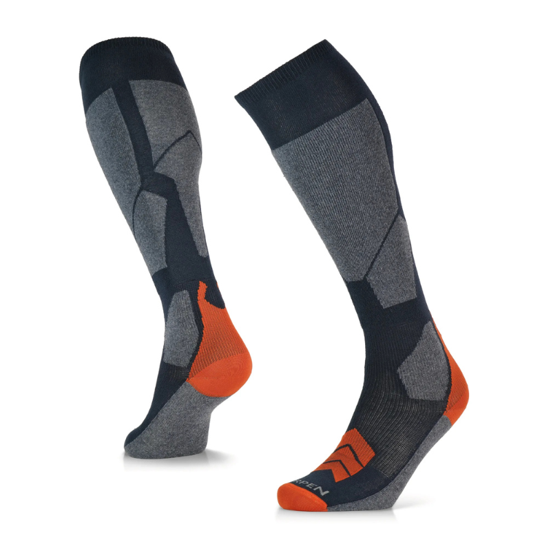 , Chaussettes de ski Wool Ski Light unisexe Lorpen, LORPEN, Croque Montagne