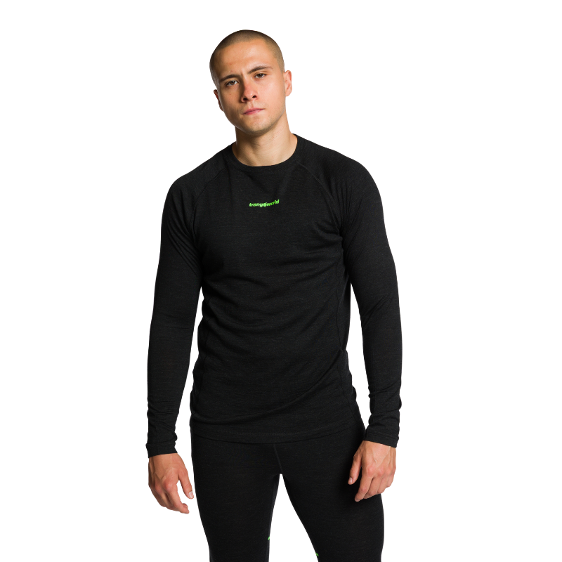 , Tee shirt thermique manches longues Trx2 Wool Evo homme Trangoworld, TRANGOWORLD, Croque Montagne