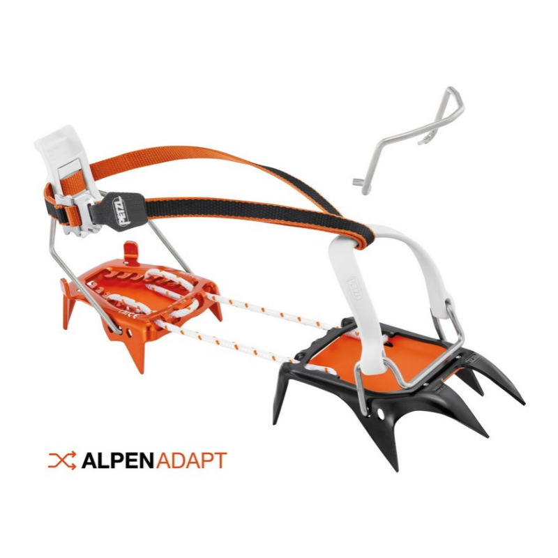 , Crampons Leopard Hybrid LLU Petzl, PETZL, Croque Montagne, Crampons Leopard Hybrid LLU Petzl, PETZL, Croque Montagne