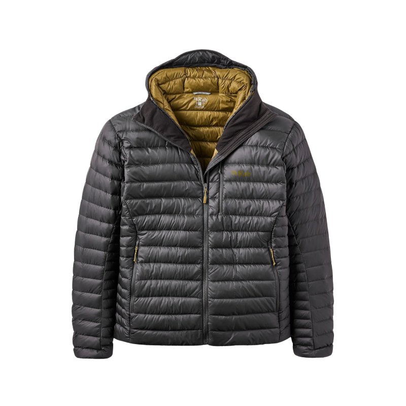 , Veste en duvet à capuche Microlight Alpine homme Rab, RAB, Croque Montagne