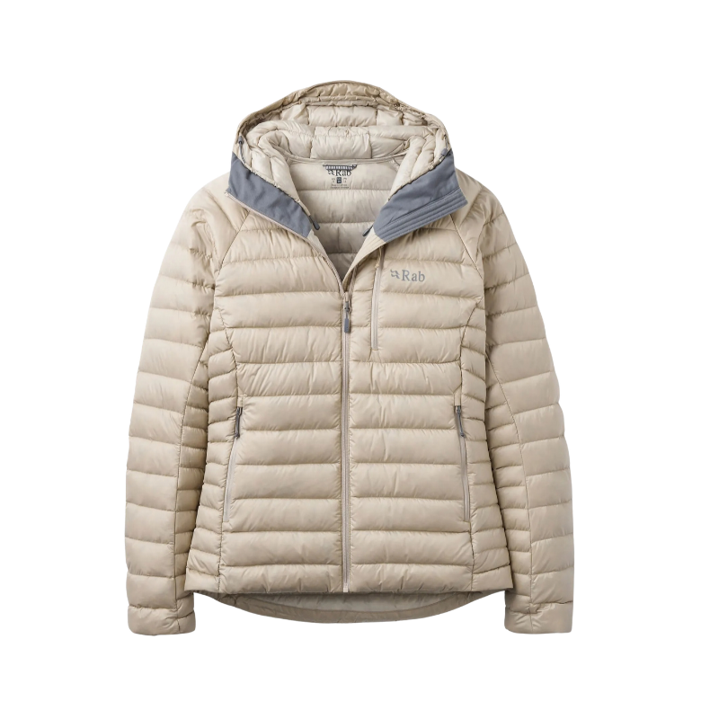 , Veste en duvet à capuche Microlight Alpine femme Rab, RAB, Croque Montagne
