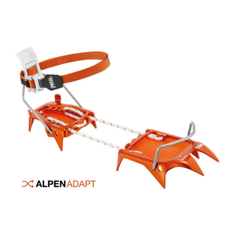 , Crampons alpinisme Leopard Leverlock Fil Petzl, PETZL, Croque Montagne