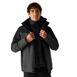 , Veste 3-en-1 Wentwood homme Regatta, REGATTA, Croque Montagne, Veste 3-en-1 Wentwood homme Regatta, REGATTA, Croque Montagne