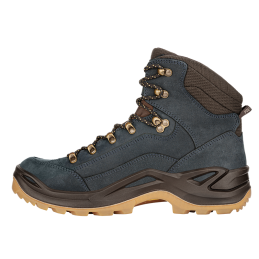 Chaussures de randonnée pour homme Renegade navy/honey Gore-Tex Mid LowaLOWACroque Montagne